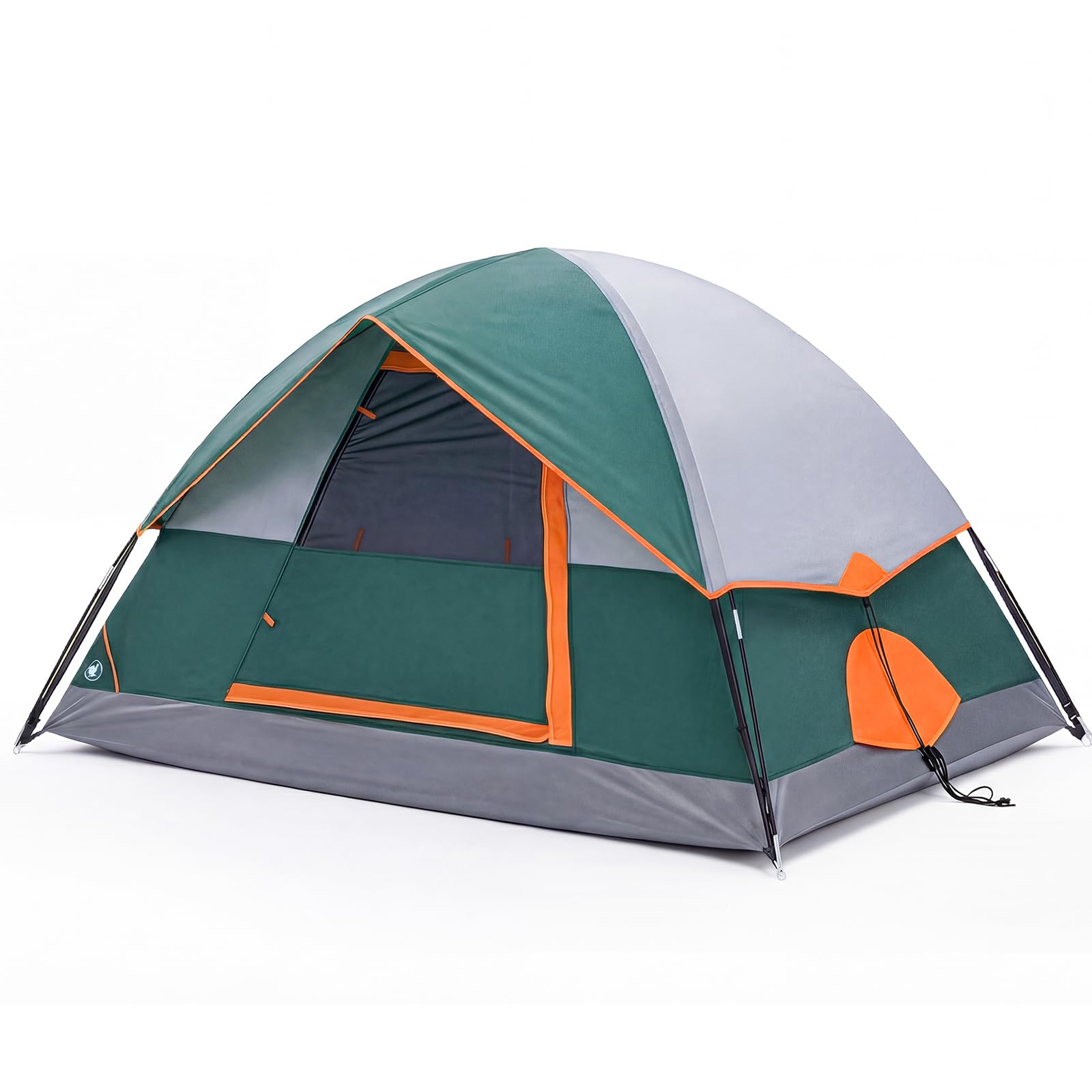 OLIXIS Camping Tent 2/4/6 Person, Waterproof Windproof Dome Tent with Multi-Directional Ventilation, Quick 5 Min Setup for Family Outdoor, Backpacking, Hiking