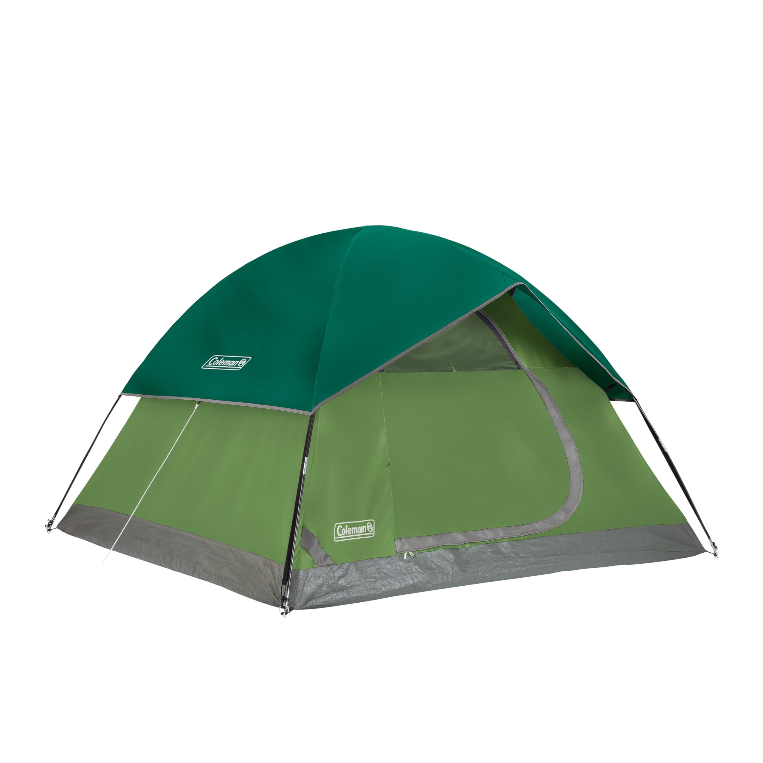Coleman Sundome Camping Tent with Rainfly, 2/3/4/6 Person Tent Sets Up in 10 Mins, Weatherproof Shelter for Camping, Festivals, Backyard, Sleepovers, & More