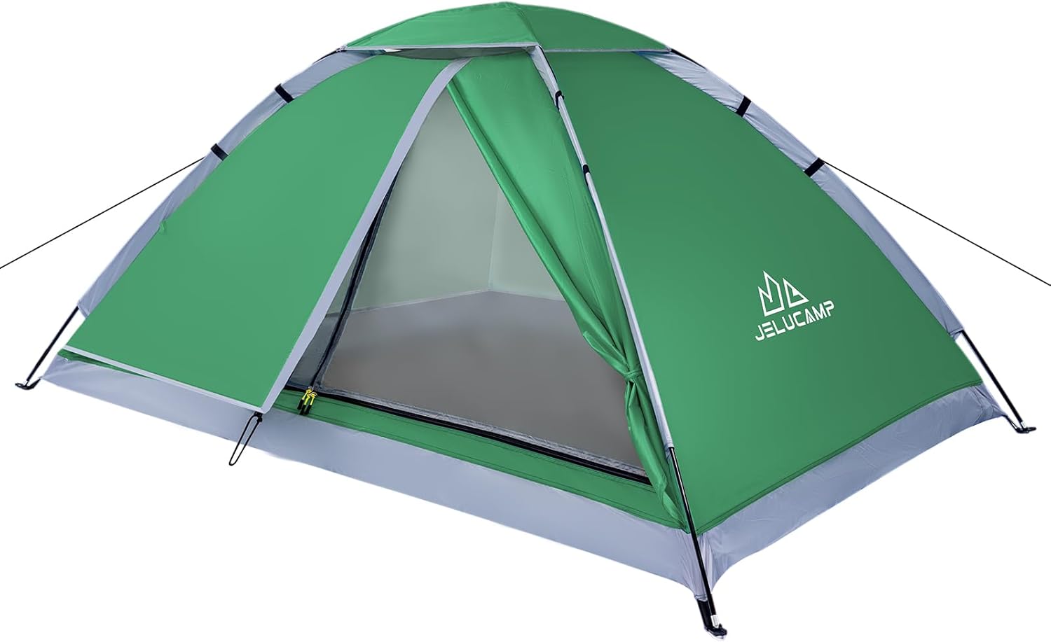 JELUCAMP 1/2/4/5/6 Person Dome Tents for Camping, Lightweight Portable Backpacking Tent, Small Easy Set Up Outdoor Waterproof Camping Hiking Tent for Adults