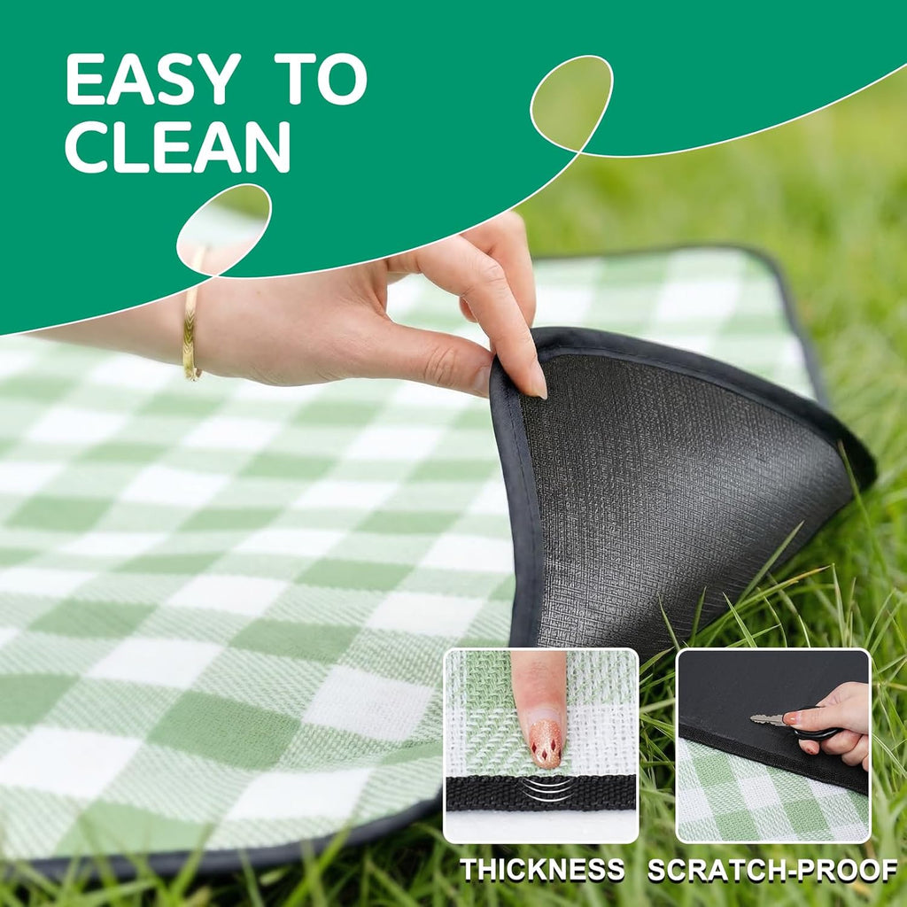 Waterproof Beach Blanket Picnic Outdoor Camp Mat Towel Family Trip Essentials Summer Vacation Must Have Travel Accessories Lake Day Necessities Stuff Thing Need Gear Gift Supplies Item Gadget 2026